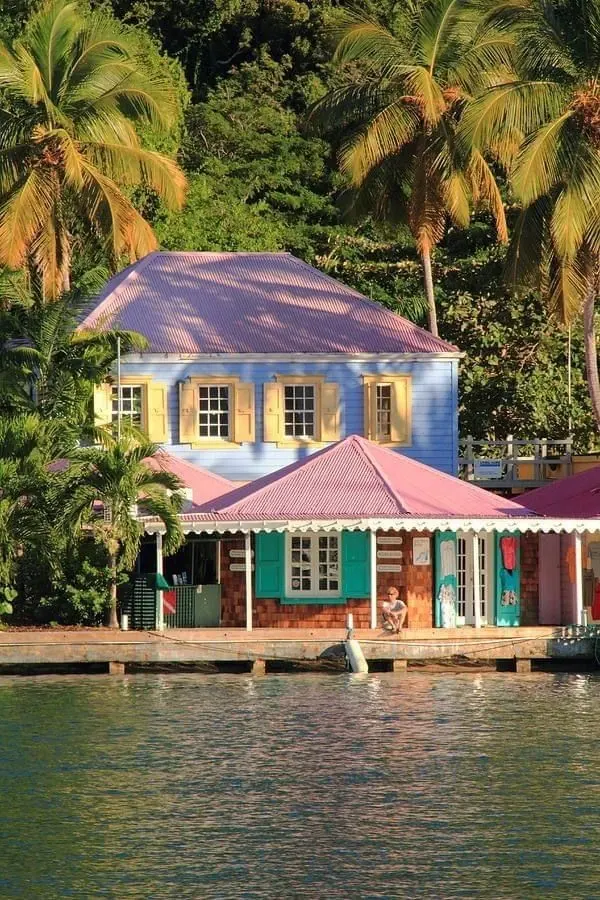 St. Lucia property view